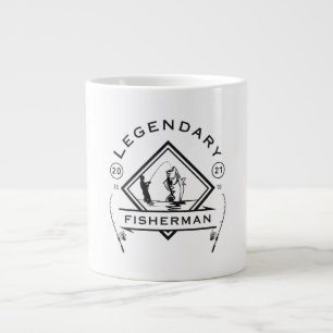 Legendärer Fischer, gegründet 2021 Jumbo-Tasse