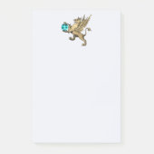 Legendärer Greif Post-it Klebezettel (Vorderseite)