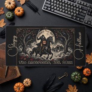 Legendärer kopfloser Reiter Sleepy Hollow Hallowee Schreibtischunterlage