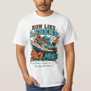 Legendärer Laufschuh Art im Retro-Stil T-Shirt