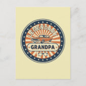 legendärer Opa Postkarte (Vorderseite)