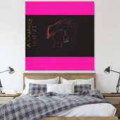 Legendärer Rockstar Leinwanddruck (Insitu (Schlafzimmer))