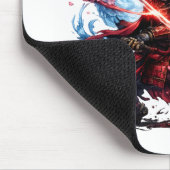 Legendärer Samurai & Blue Dragon Becher | Japanisc Mousepad (Ecke)