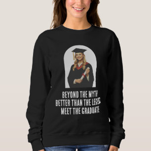 Legendärer schwarzer Absolvent  Sweatshirt