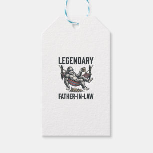 Legendärer Schwiegervater Sasquatch Vintage-Shirt  Geschenkanhänger