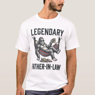 Legendärer Schwiegervater Sasquatch Vintage-Shirt T-Shirt
