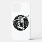 Legendärer Skater beim Skateboarden im Mittelluftb Case-Mate iPhone Hülle (Rückseite)