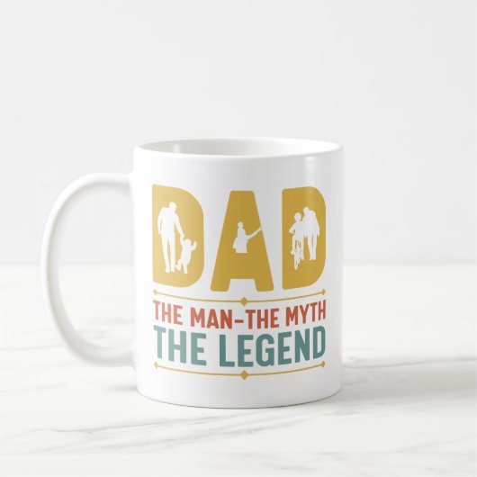 Legendärer Vater Kaffeetasse (Links)