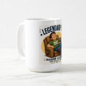 Legendärer Vater Kaffeetasse (Vorderseite Links)