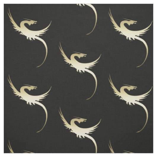 Legendäres Drache-Gewebe Stoff (Muster)