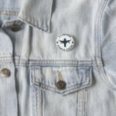 Legendäres F-4 Phantom-Kampfflugzeug Button (Beispiel)