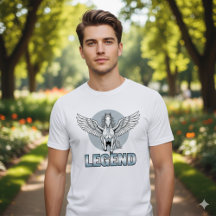 Legendäres Flügelpferd T-Shirt – Macht & Freiheit