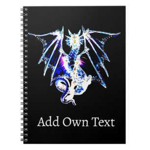 Legendäres Meer Drache Skizzen Journal Ozean Mytho Notizblock