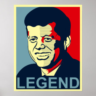 legendäres Plakat