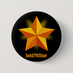 Legendäres Sternbdd76Star Emoticon-Abzeichen Button