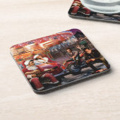 Legendäres Weihnachten Untersetzer (Linke Seite)