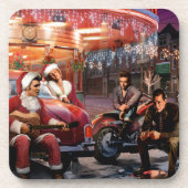 Legendäres Weihnachten Untersetzer (Vorderseite)