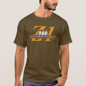 Legendäres Z1 900 Rootbeer und Orange T-Shirt (Vorderseite)