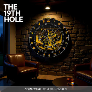 Legendäres Ziel: Bigfoot's Challenge Dartscheibe