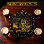 Legendäres Ziel: Bigfoot's Challenge Dartscheibe