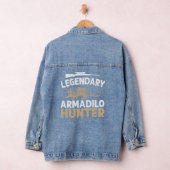 Legendary Armadillo Hunter Funny Armadillos Haunti Jeansjacke (Hangar)