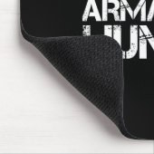 Legendary Armadillo Hunter Funny Junting Wildlife Mousepad (Ecke)