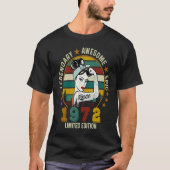 Legendary Awesome Epic  Since 1972 50th Bday T-Shirt (Vorderseite)