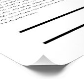 Legendary Curves, Mulsanne, LM Sarthe Poster (Ecke)