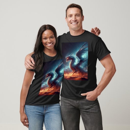 Legendary Dragon Graphic T - Shirt (Unisex)