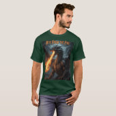 Legendary Fire Dragon – Rise & Strength Motivation T-Shirt (Vorne ganz)