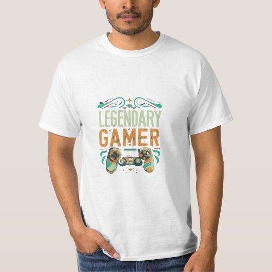 Legendary Gamer T-Shirt (Vorderseite)
