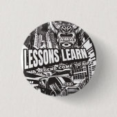 LEGENDARY GORILLA LESSONS LEARN BUTTON  (Vorderseite)