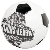 LEGENDARY GORILLA LESSONS LEARN SOCCER BALL (Dreiviertel)