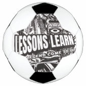LEGENDARY GORILLA LESSONS LEARN SOCCER BALL (Vorderseite)