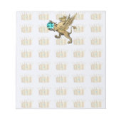 Legendary Griffin & Crown Notizblock (Vorderseite)
