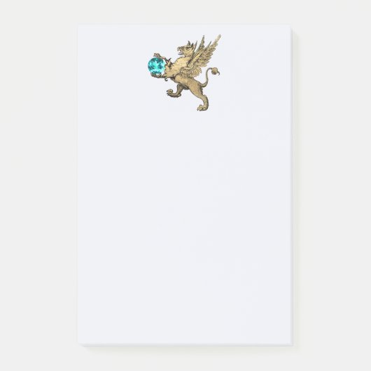 Legendary Griffin Post-it Klebezettel (Vorderseite)