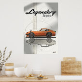Legendary Japan Fairlady Z 240z S30 Poster (Küche)