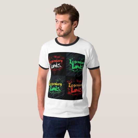 Legendary Lands T - Shirt Design (Vorne ganz)