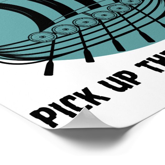 Legendary Longboat (Light Edition) Poster (Ecke)