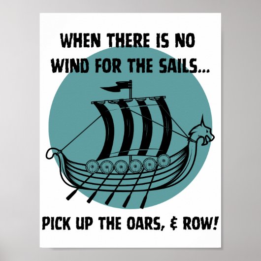 Legendary Longboat (Light Edition) Poster (Vorne)