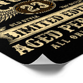 Legendary Man Born January 2003 23rd Birthday  Poster (Ecke)