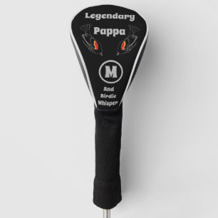 Legendary Pappa und Birdie Whisper Red Wing Bird G Golf Headcover