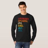 Legendary Phantastisch Epic Seit Juli 1953 Retro S T-Shirt (Vorne ganz)