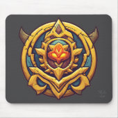 Legendary Rank Gamer Emblem Mousepad (Vorne)