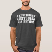 Legendary Remüder Custodian Design Einzigartiges G T-Shirt (Vorderseite)