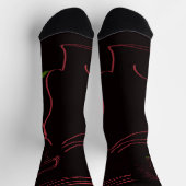 Legendary Rockstar Crew Socks Socken (Oben)