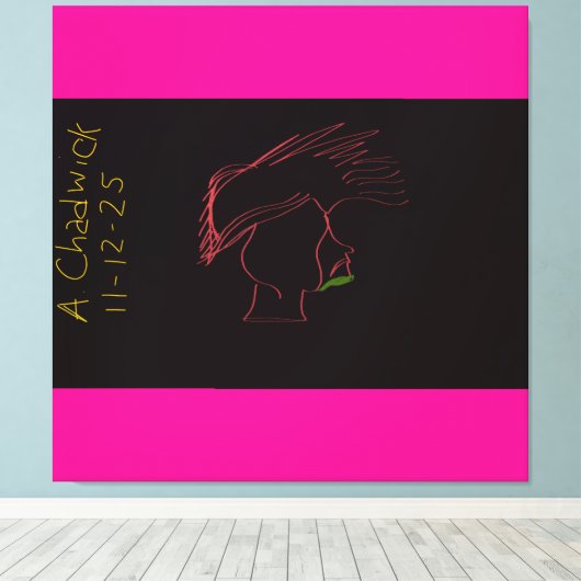 Legendary Rockstar  Leinwanddruck (Insitu (Holzboden))