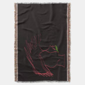 Legendary Rockstar Throw Blanket Decke (Vorderseite Vertikal)