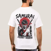 Legendary Samurai Warrior T-Shirt (Rückseite)