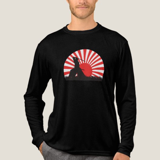 Legendary Samurai Warrior T-Shirt Tri-Blend Shirt (Vorderseite)